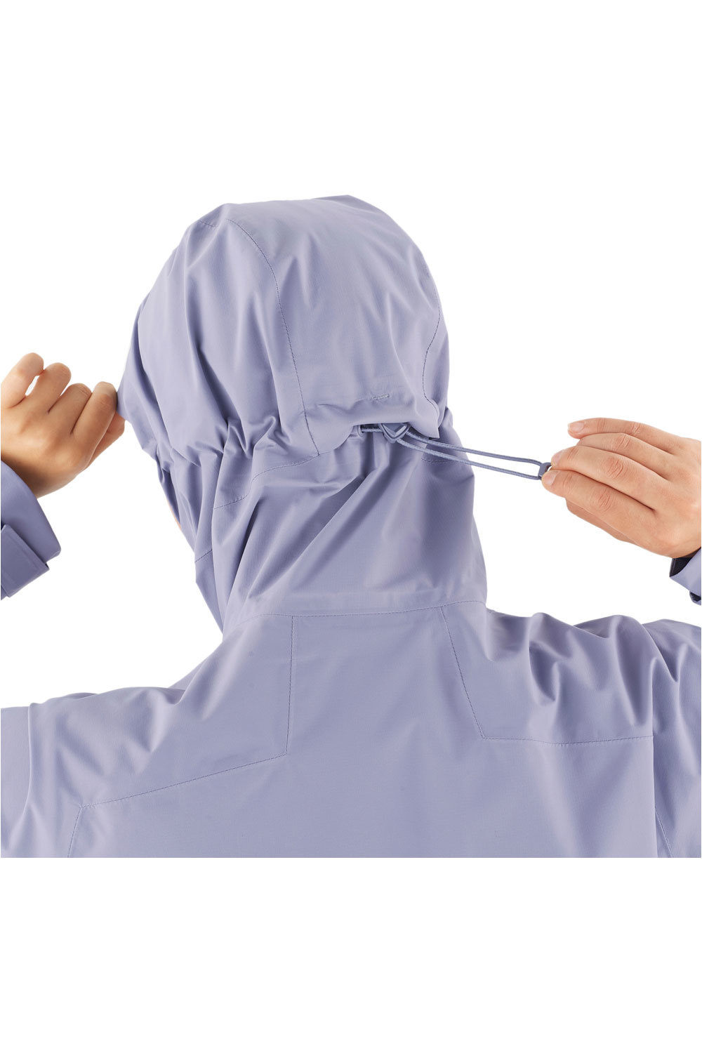 Salomon chaqueta impermeable mujer OUTERPATH 2.5L WP JKT W vista detalle