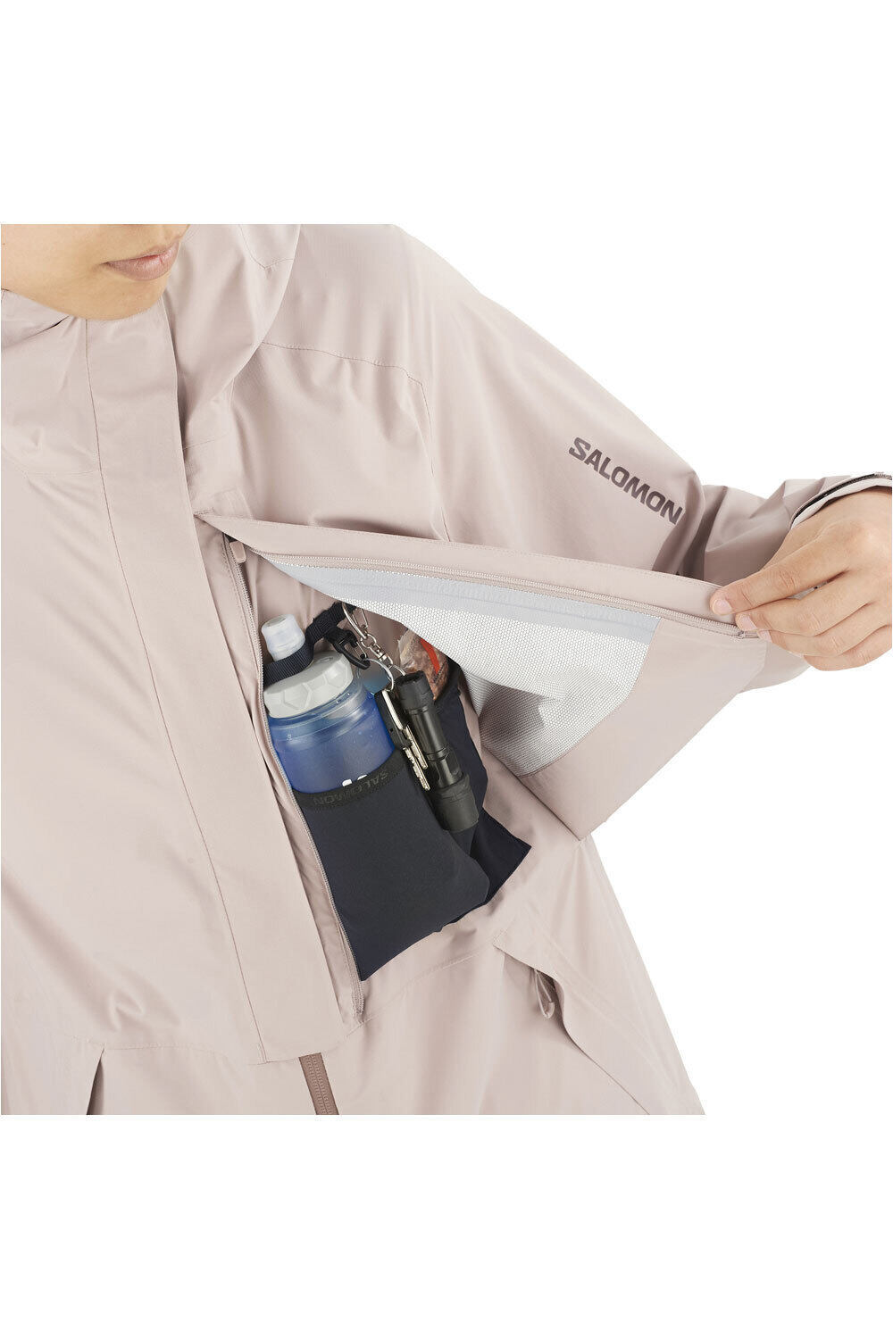 Salomon chaqueta impermeable mujer OUTERPATH PRO 2.5L JKT W 04