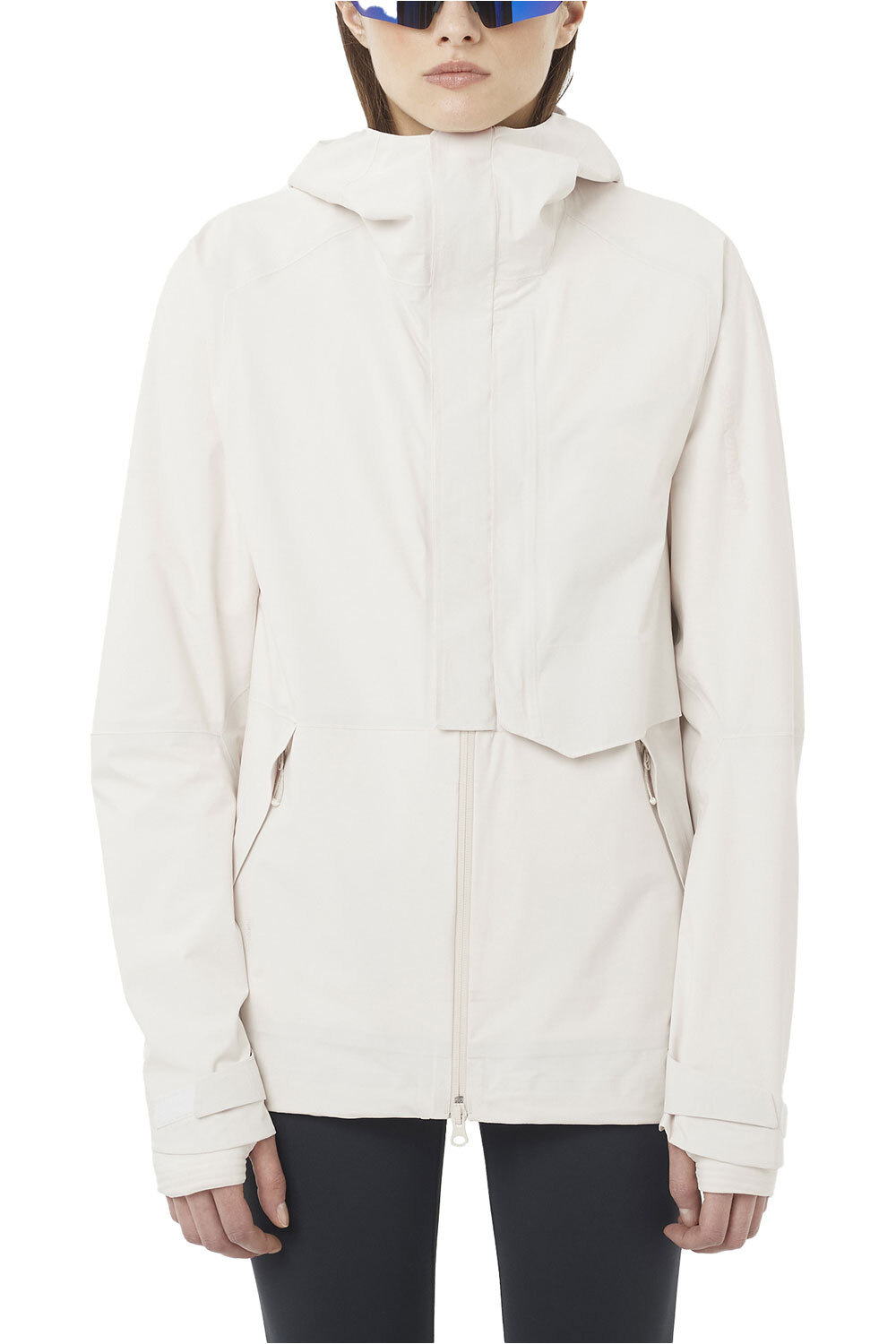 Salomon chaqueta impermeable mujer OUTERPATH PRO 2.5L JKT W vista frontal