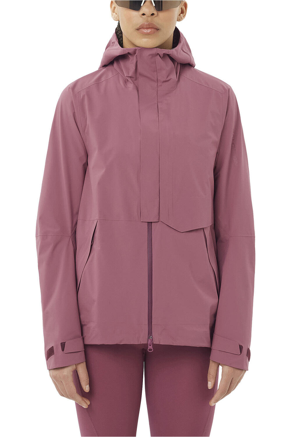 Salomon chaqueta impermeable mujer OUTERPATH PRO 2.5L JKT W vista frontal