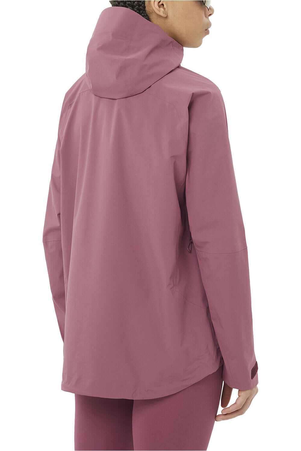 Salomon chaqueta impermeable mujer OUTERPATH PRO 2.5L JKT W vista trasera