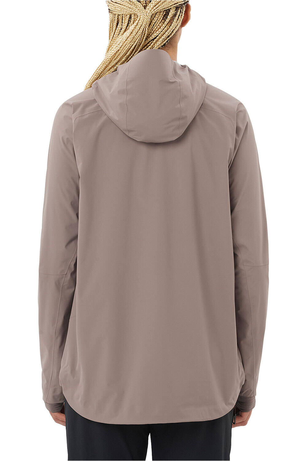 Salomon chaqueta impermeable mujer OUTERPATH PRO 2.5L JKT W vista trasera