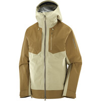 Salomon chaqueta impermeable mujer OUTLINE 3L GTX W vista detalle