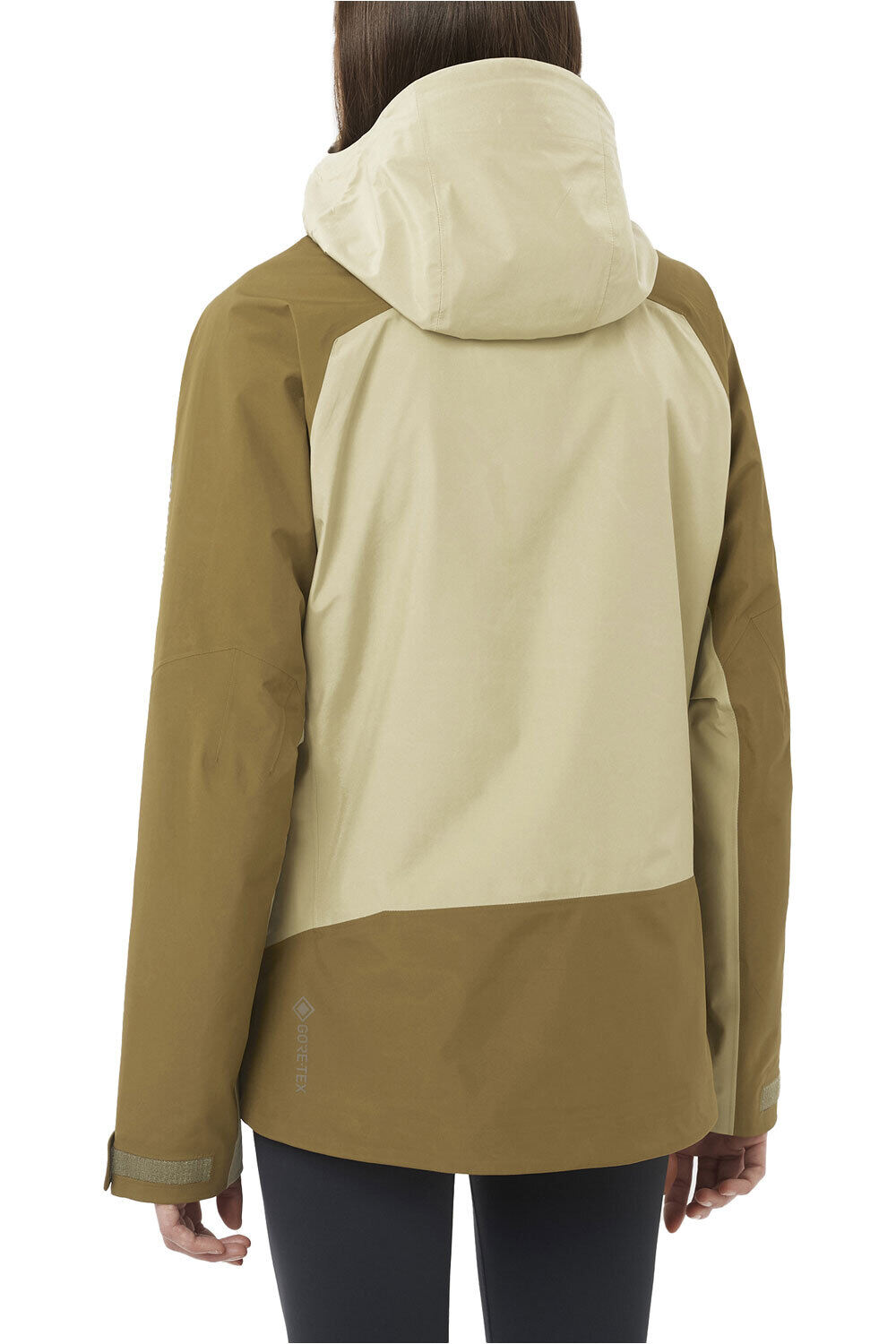 Salomon chaqueta impermeable mujer OUTLINE 3L GTX W vista trasera