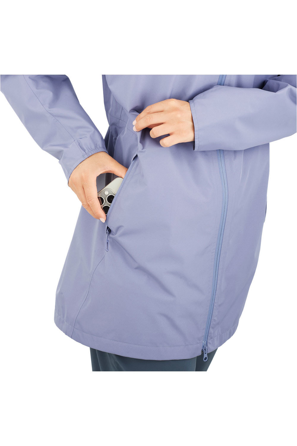 Salomon chaqueta impermeable mujer OUTSCAPE 2L LONG JKT S W 06