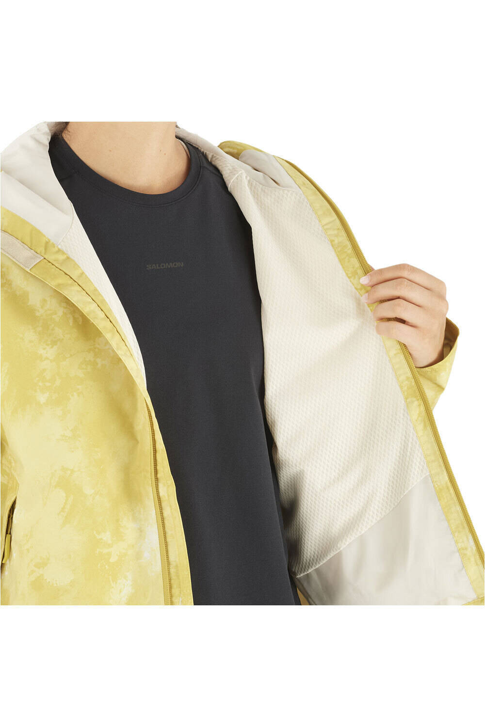 Salomon chaqueta impermeable mujer OUTSCAPE 2L SHORT JKT P W 03