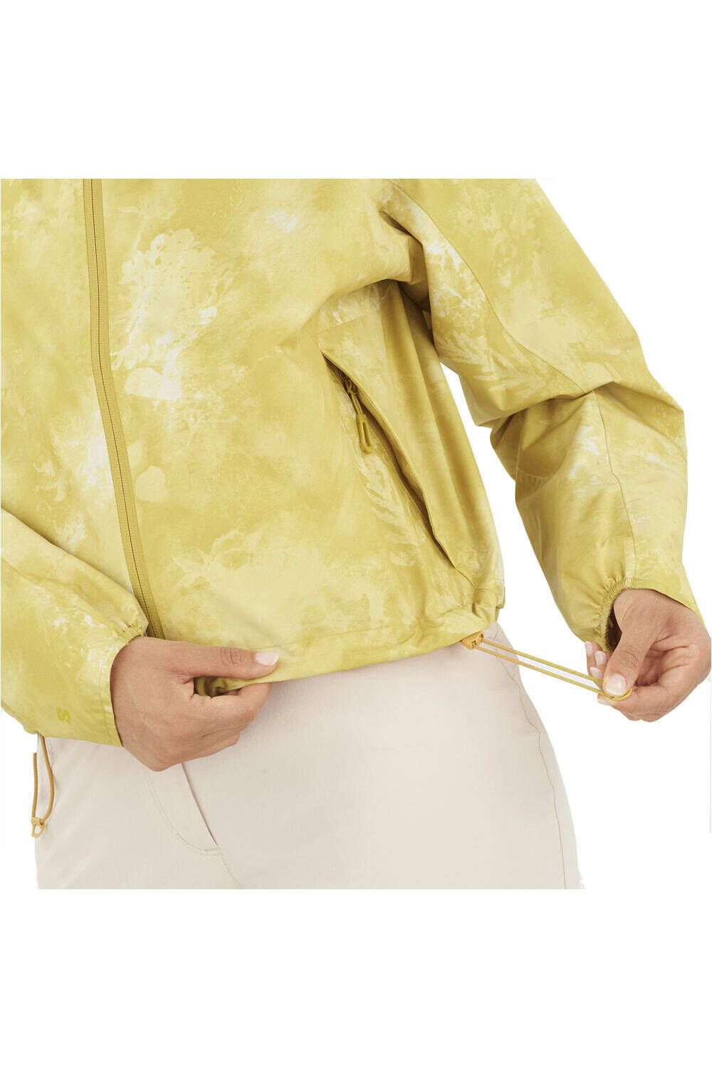 Salomon chaqueta impermeable mujer OUTSCAPE 2L SHORT JKT P W 05