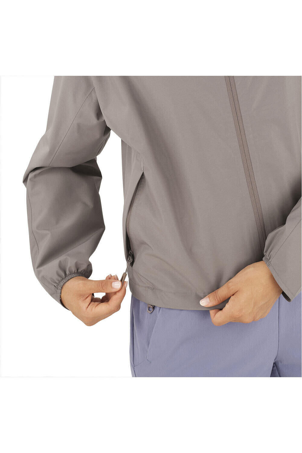 Salomon chaqueta impermeable mujer OUTSCAPE 2L SHORT JKT S W 03