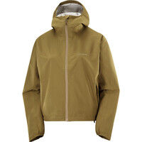 Salomon chaqueta impermeable mujer OUTSCAPE 2L SHORT JKT S W vista detalle