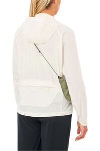 Salomon chaqueta impermeable mujer OUTWIND FZ JKT W vista trasera