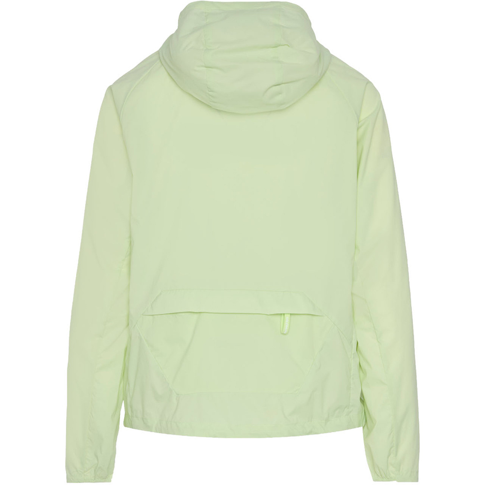 Salomon chaqueta impermeable mujer OUTWIND FZ JKT W vista trasera