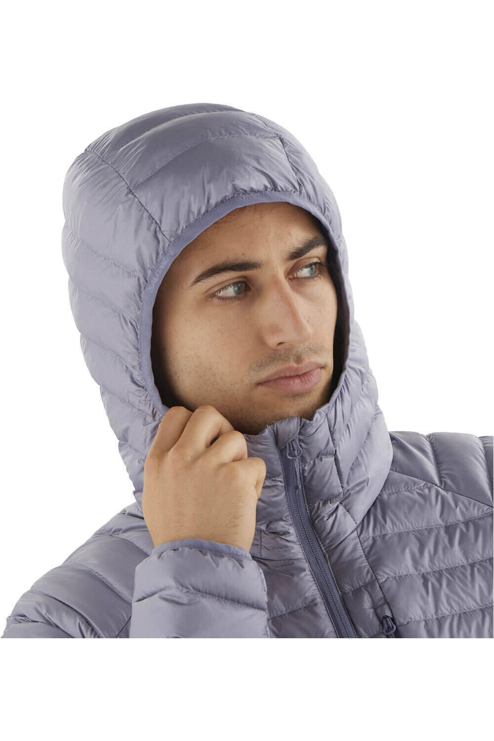 Salomon chaqueta outdoor hombre ELIXIR MICRO DOWN HD M vista detalle