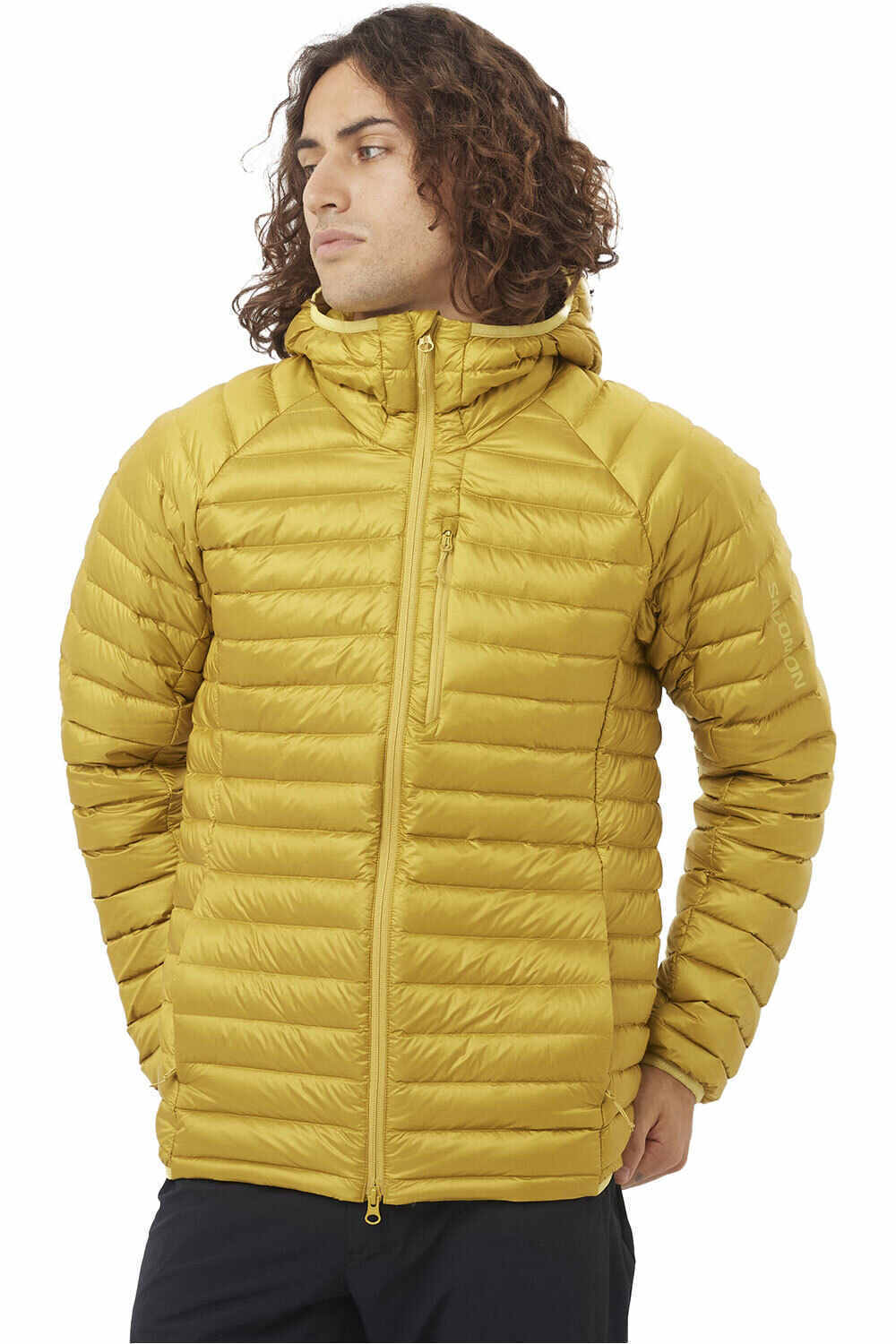 Salomon chaqueta outdoor hombre ELIXIR MICRO DOWN HD M vista frontal