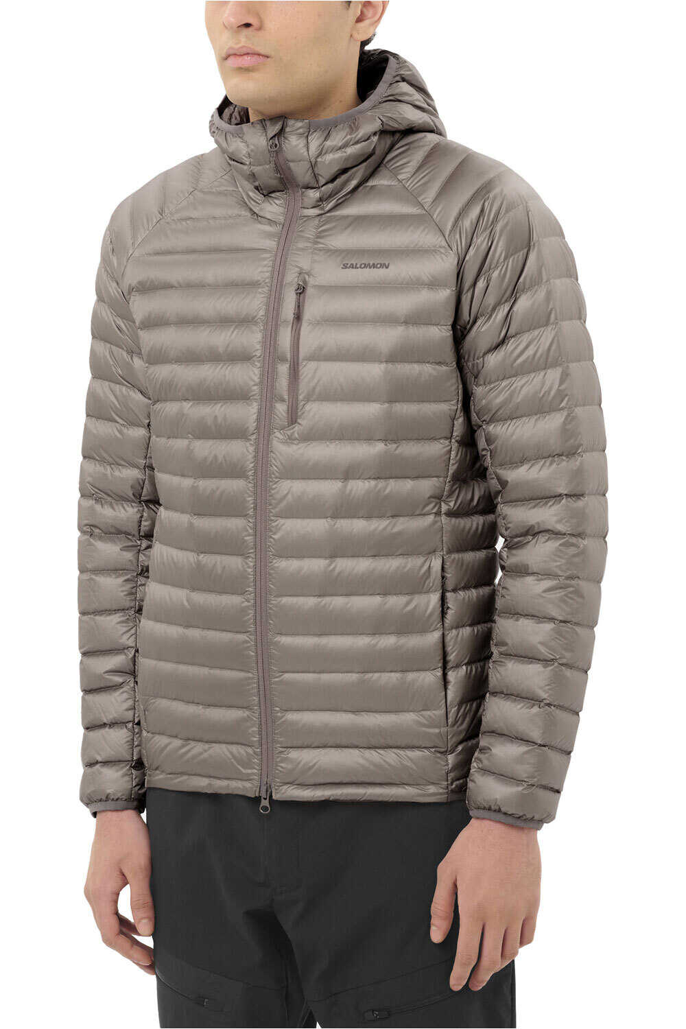 Salomon chaqueta outdoor hombre ELIXIR MICRO DOWN HD M vista frontal