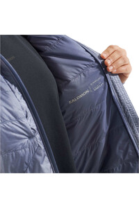 Salomon chaqueta outdoor mujer ELIXIR HYBRID HD INSUL W vista detalle