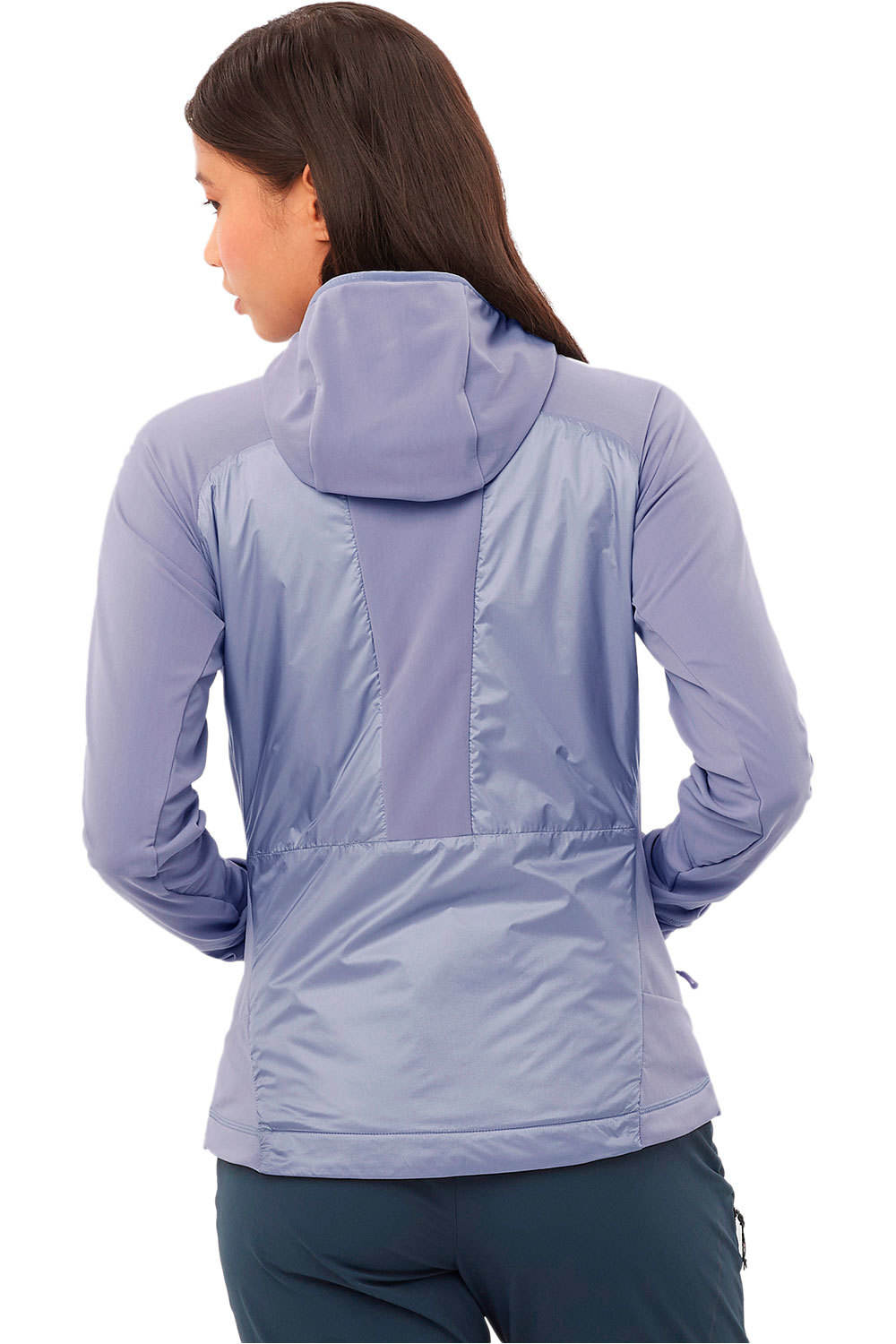 Salomon chaqueta outdoor mujer ELIXIR HYBRID HD INSUL W vista trasera