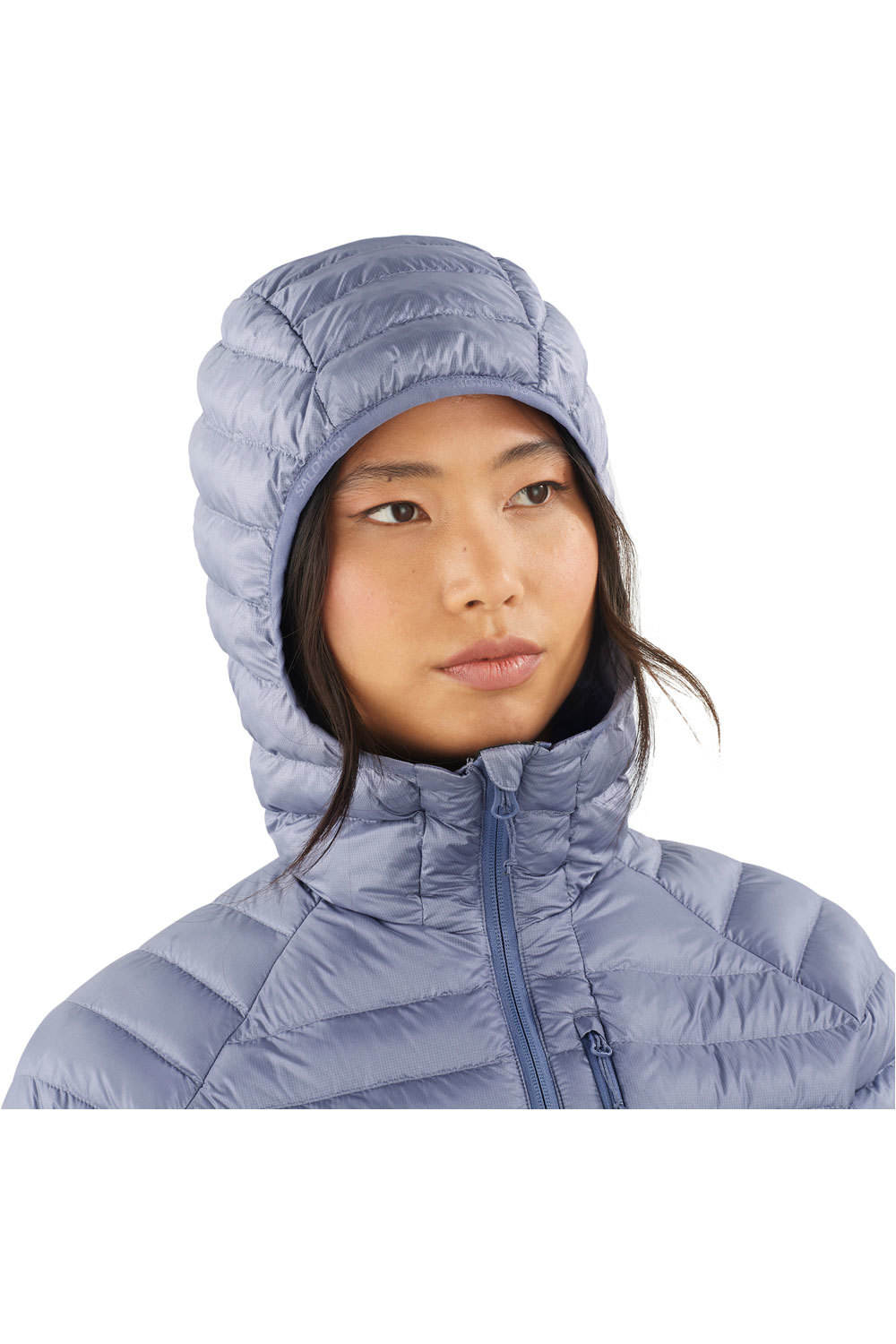 Salomon chaqueta outdoor mujer ELIXIR MICRO DOWN HD W vista detalle