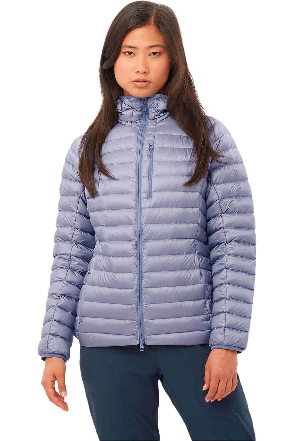 Salomon chaqueta outdoor mujer ELIXIR MICRO DOWN HD W vista frontal