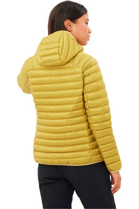 Salomon chaqueta outdoor mujer ELIXIR MICRO DOWN HD W vista trasera