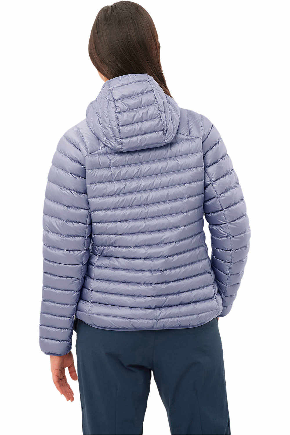 Salomon chaqueta outdoor mujer ELIXIR MICRO DOWN HD W vista trasera