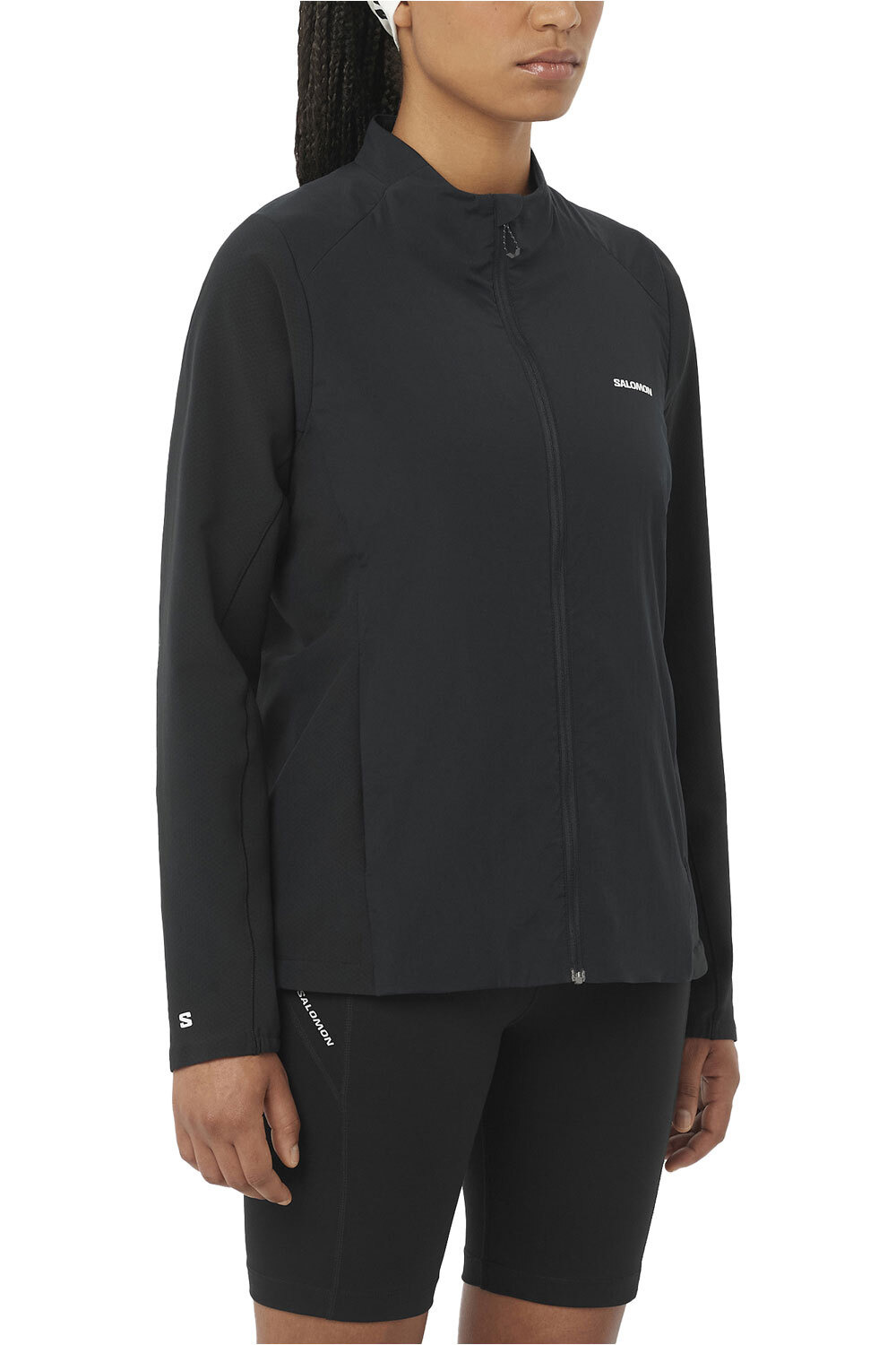 Salomon chaqueta outdoor mujer MOUNTAIN FLEX HYB JKT W vista frontal