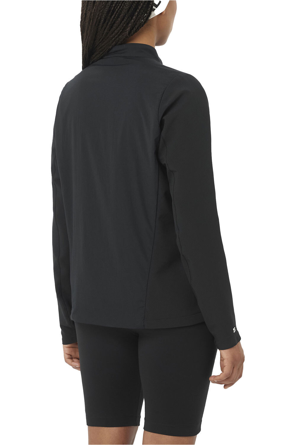 Salomon chaqueta outdoor mujer MOUNTAIN FLEX HYB JKT W vista trasera