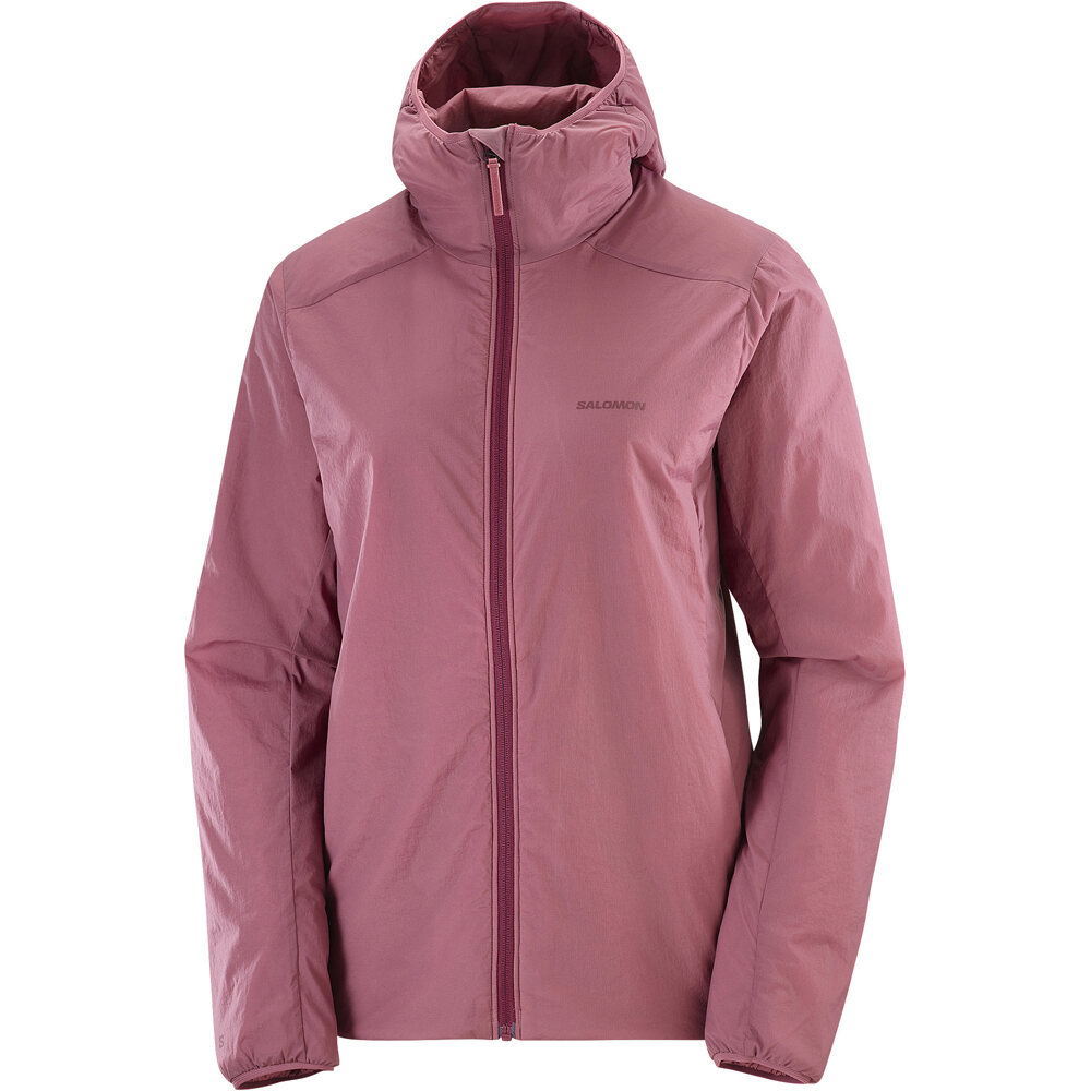 Salomon chaqueta outdoor mujer MOUNTAIN FLEX JKT HD W vista detalle