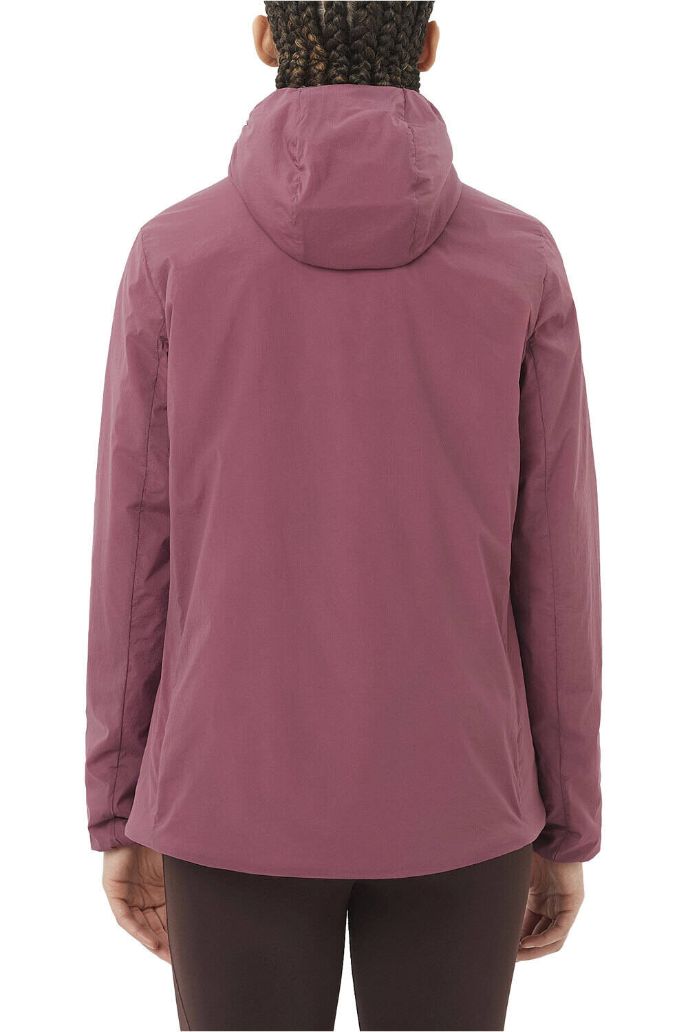 Salomon chaqueta outdoor mujer MOUNTAIN FLEX JKT HD W vista trasera