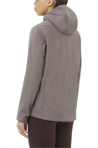 Salomon chaqueta outdoor mujer MOUNTAIN FLEX JKT HD W vista trasera