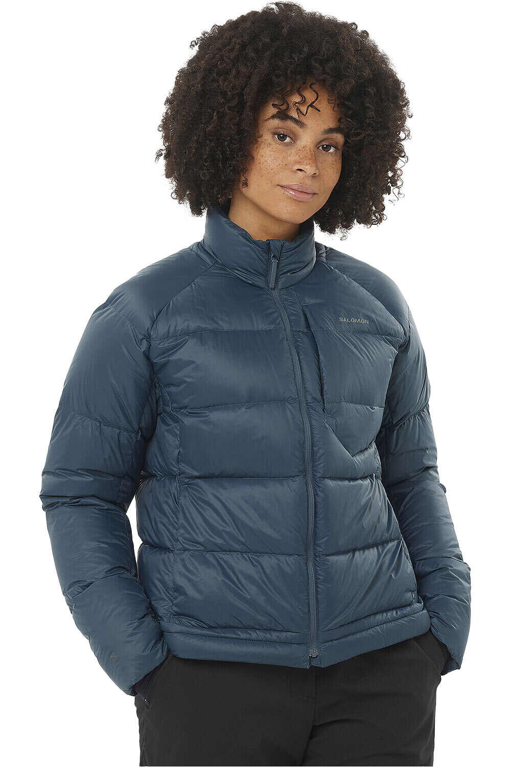 Salomon chaqueta outdoor mujer OUTLINE DOWN JACKET W vista frontal