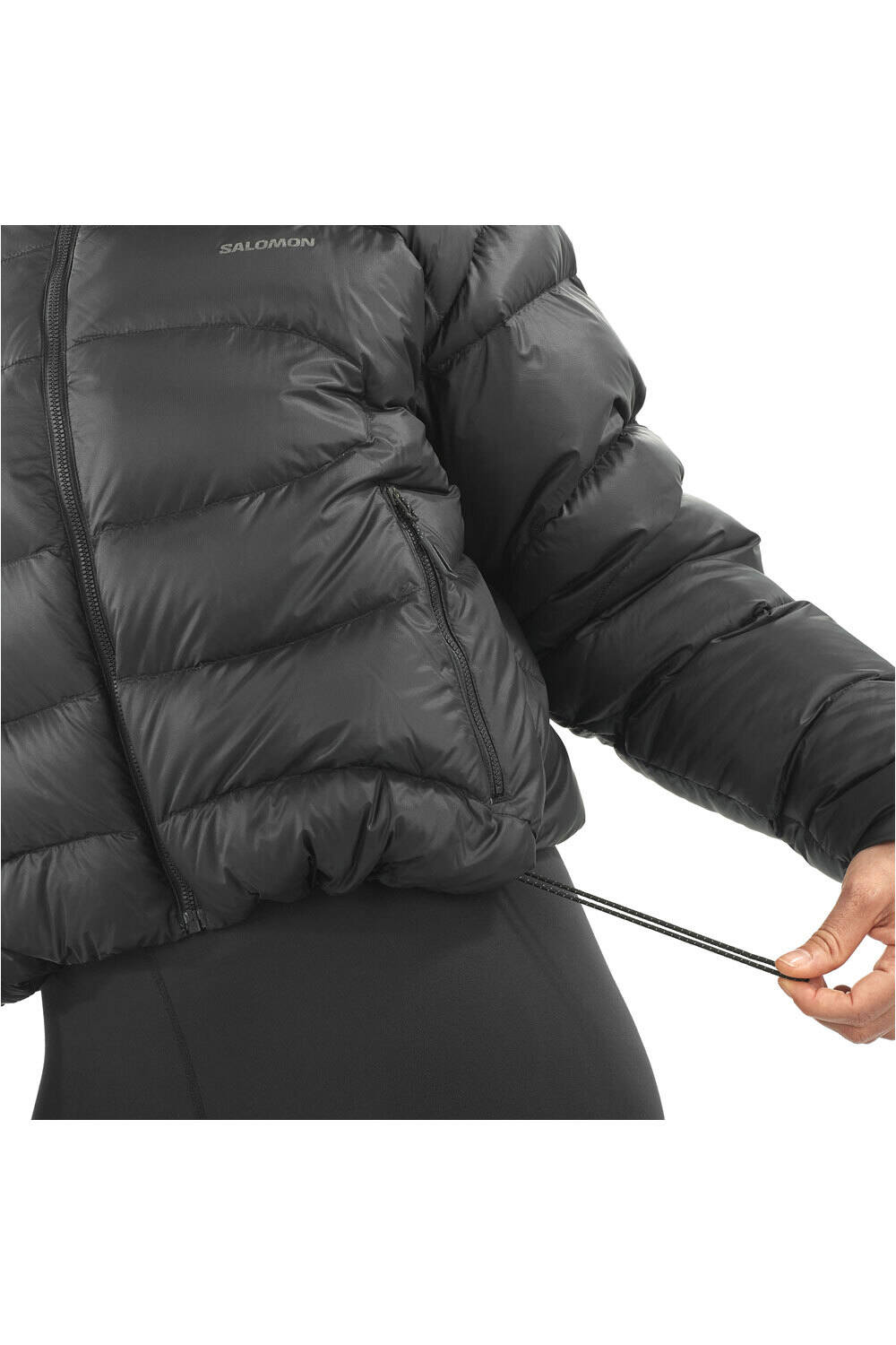 Salomon chaqueta outdoor mujer OUTLINE NOV CROP DOWN W 03