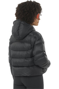 Salomon chaqueta outdoor mujer OUTLINE NOV CROP DOWN W vista trasera