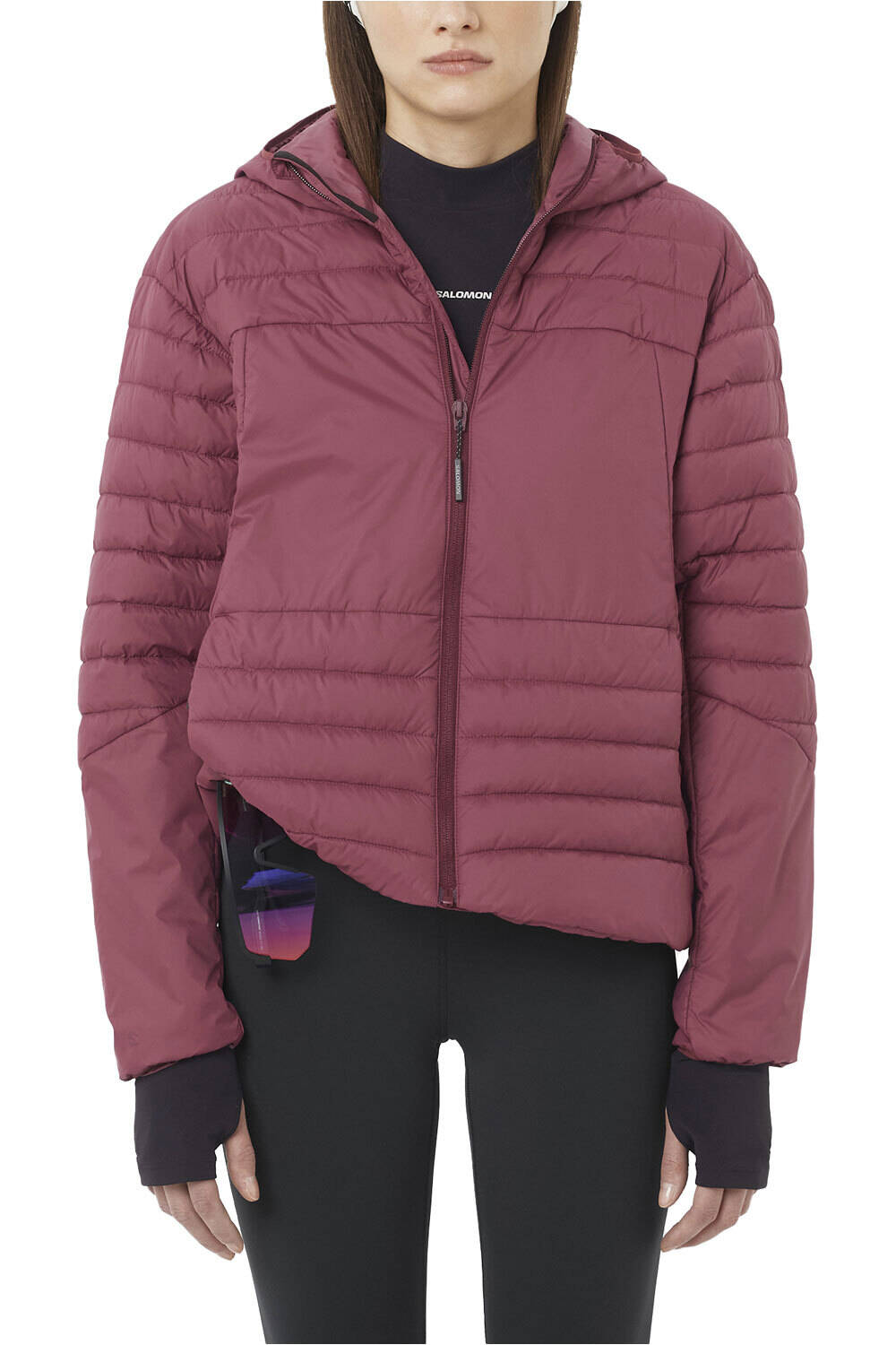 Salomon chaqueta outdoor mujer RFLX HD JKT W vista frontal