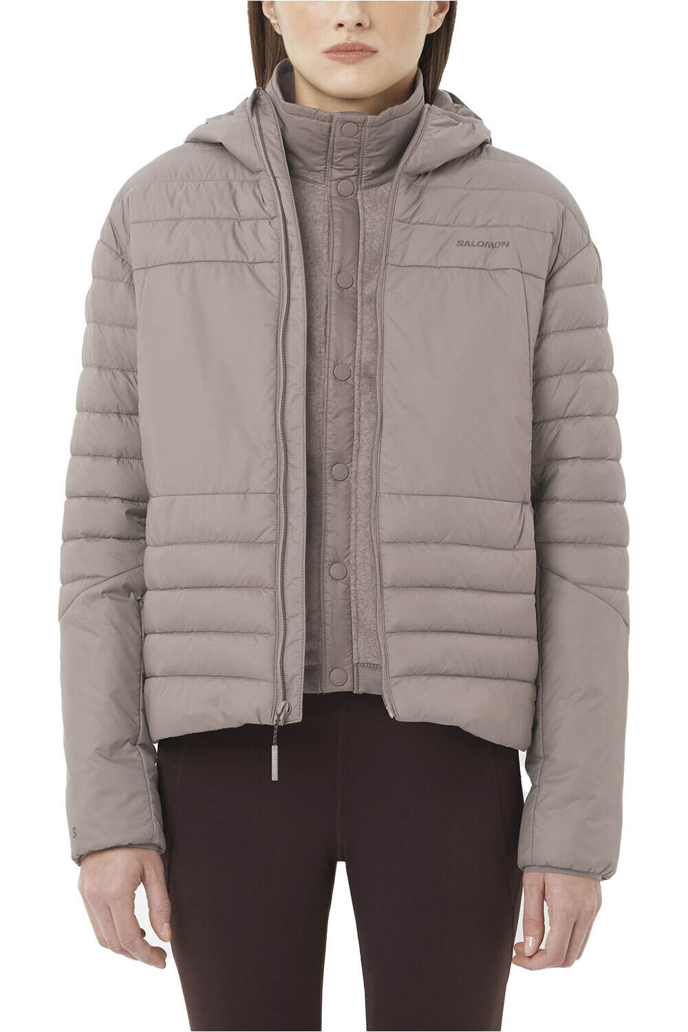 Salomon chaqueta outdoor mujer RFLX HD JKT W vista frontal