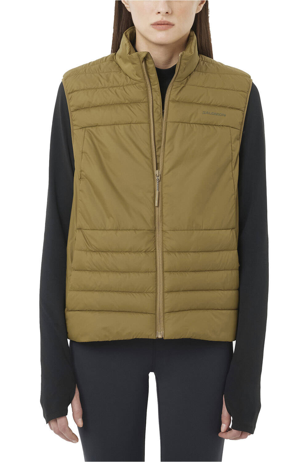 Salomon chaqueta outdoor mujer RFLX VEST W vista frontal