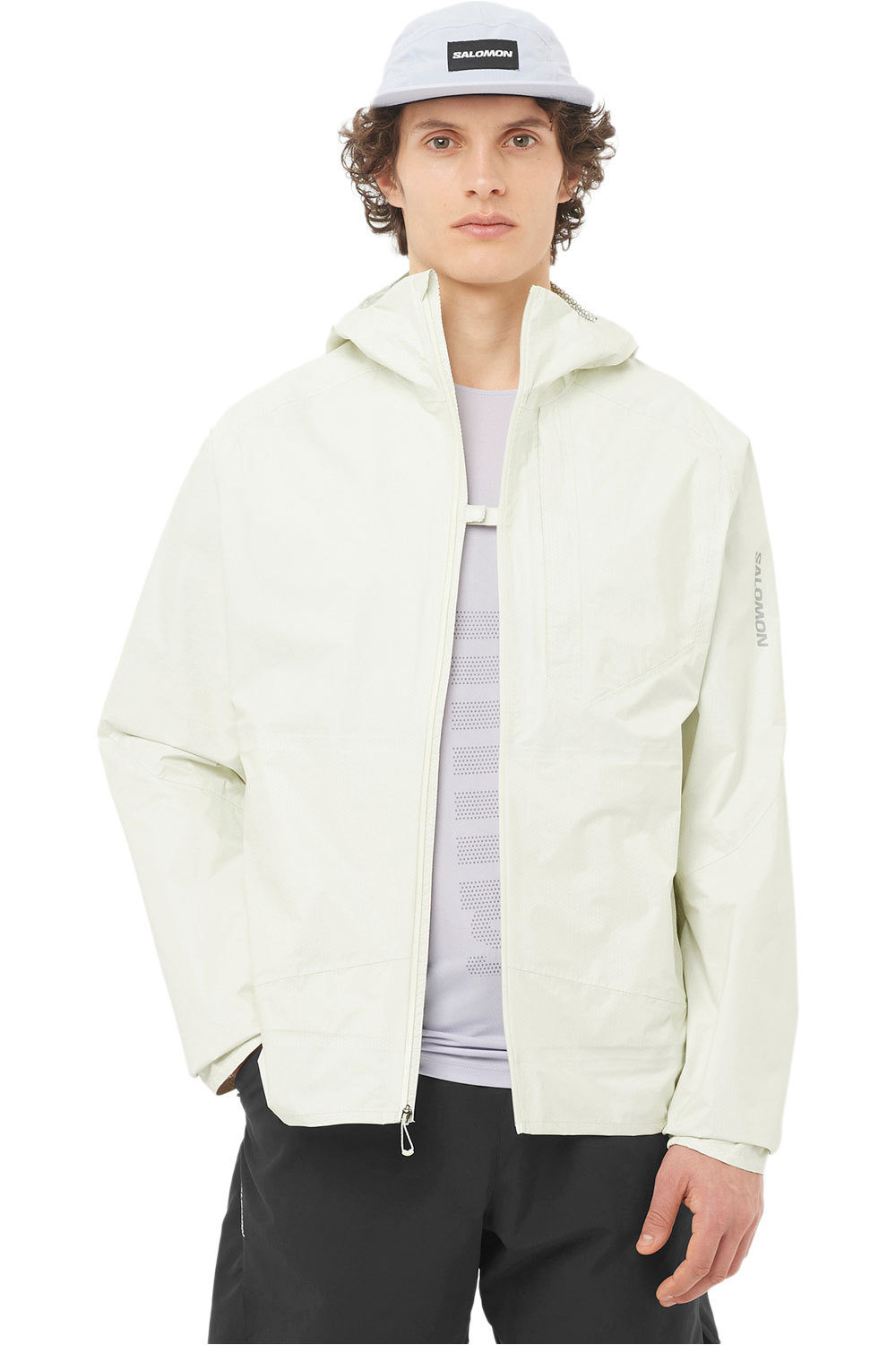 Salomon CHAQUETA RUNNING HOMBRE BONATTI WP JACKET M vista frontal