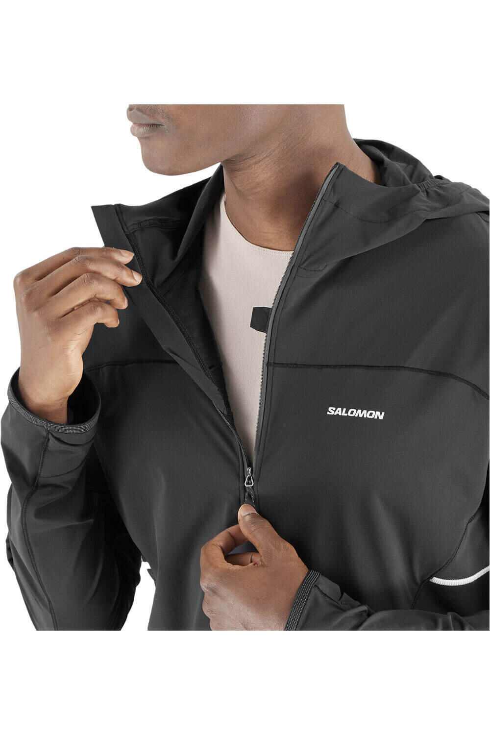 Salomon CHAQUETA RUNNING HOMBRE SENSE AERO HYBRID HZ HD M 03