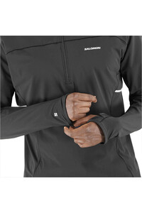 Salomon CHAQUETA RUNNING HOMBRE SENSE AERO HYBRID HZ HD M vista detalle