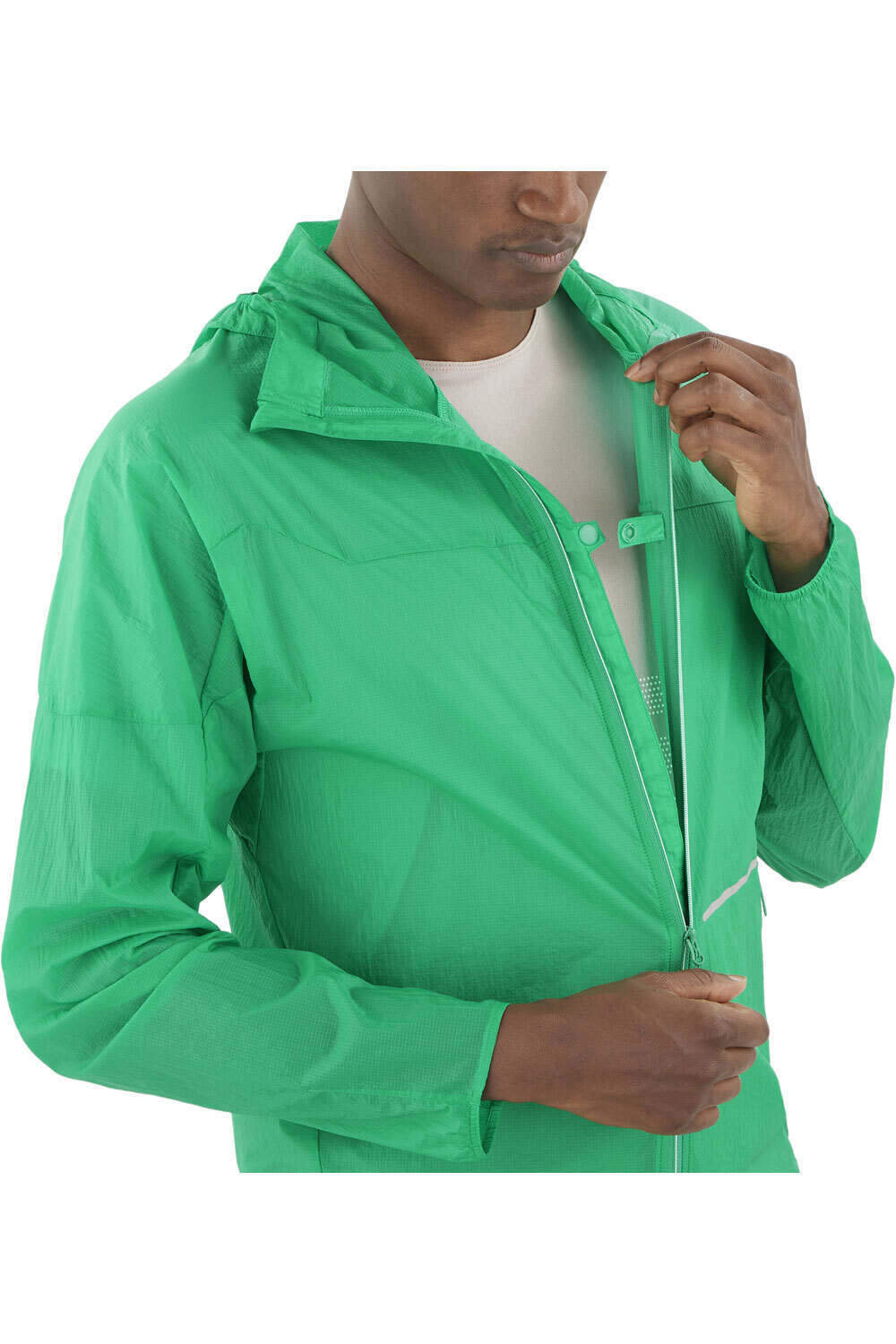 Salomon CHAQUETA RUNNING HOMBRE SENSE AERO WIND JKT M vista detalle