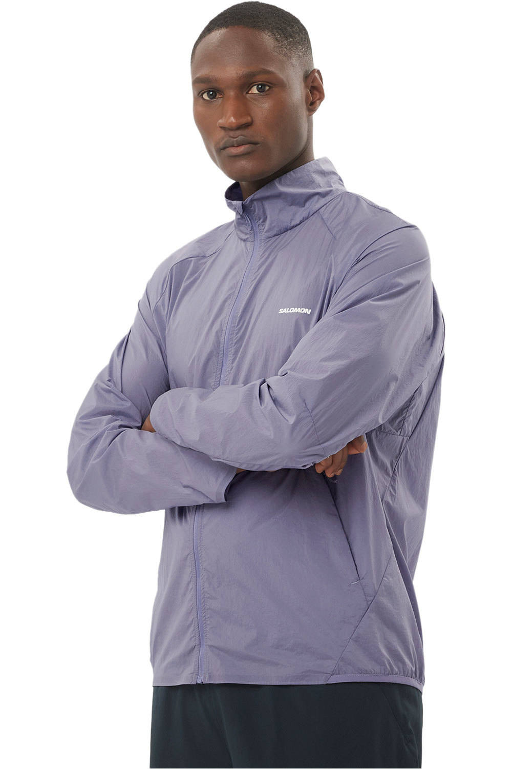 Salomon CHAQUETA RUNNING HOMBRE SHKout FLY JKT M vista frontal