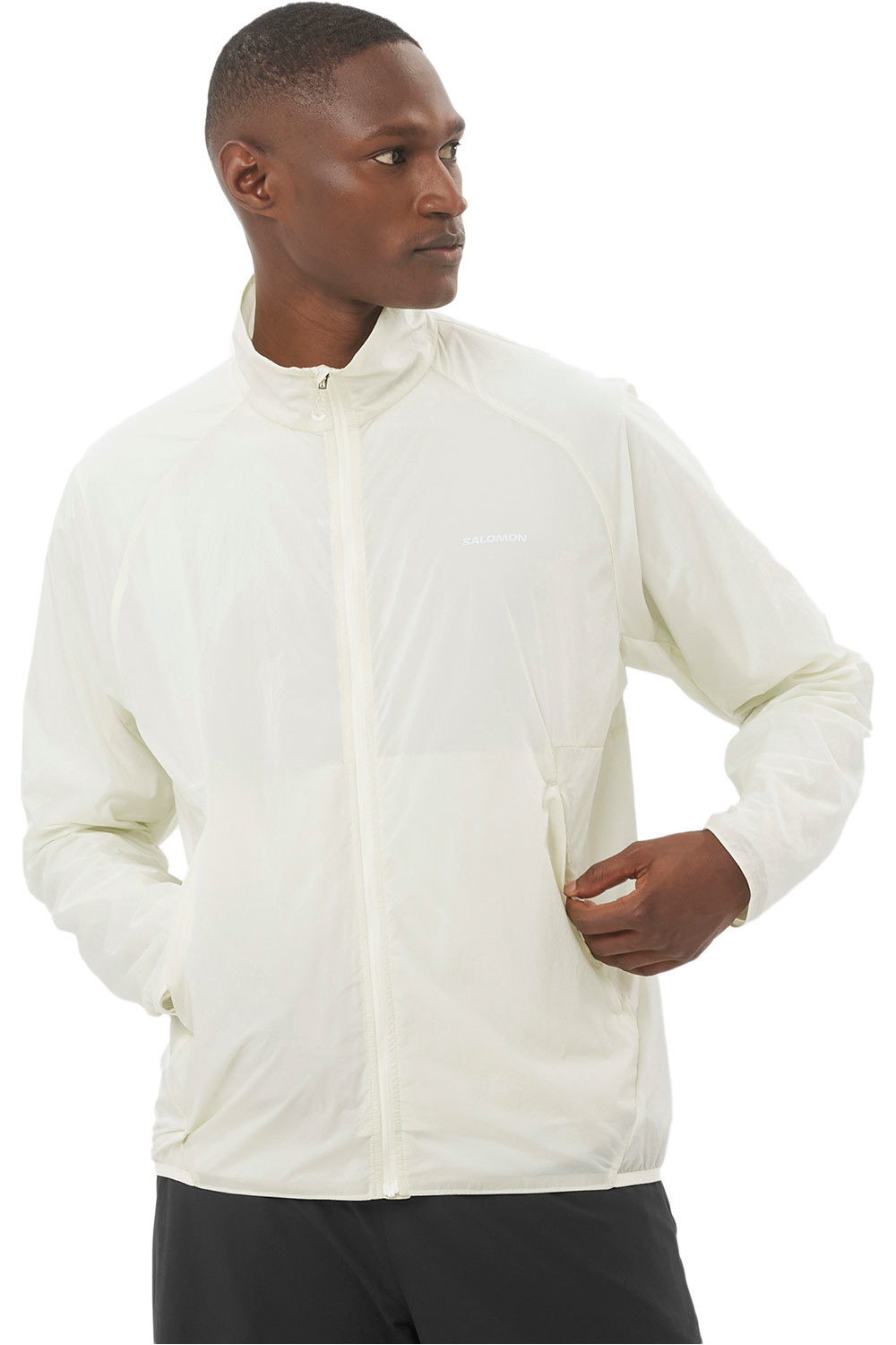 Salomon CHAQUETA RUNNING HOMBRE SHKout FLY JKT M vista frontal