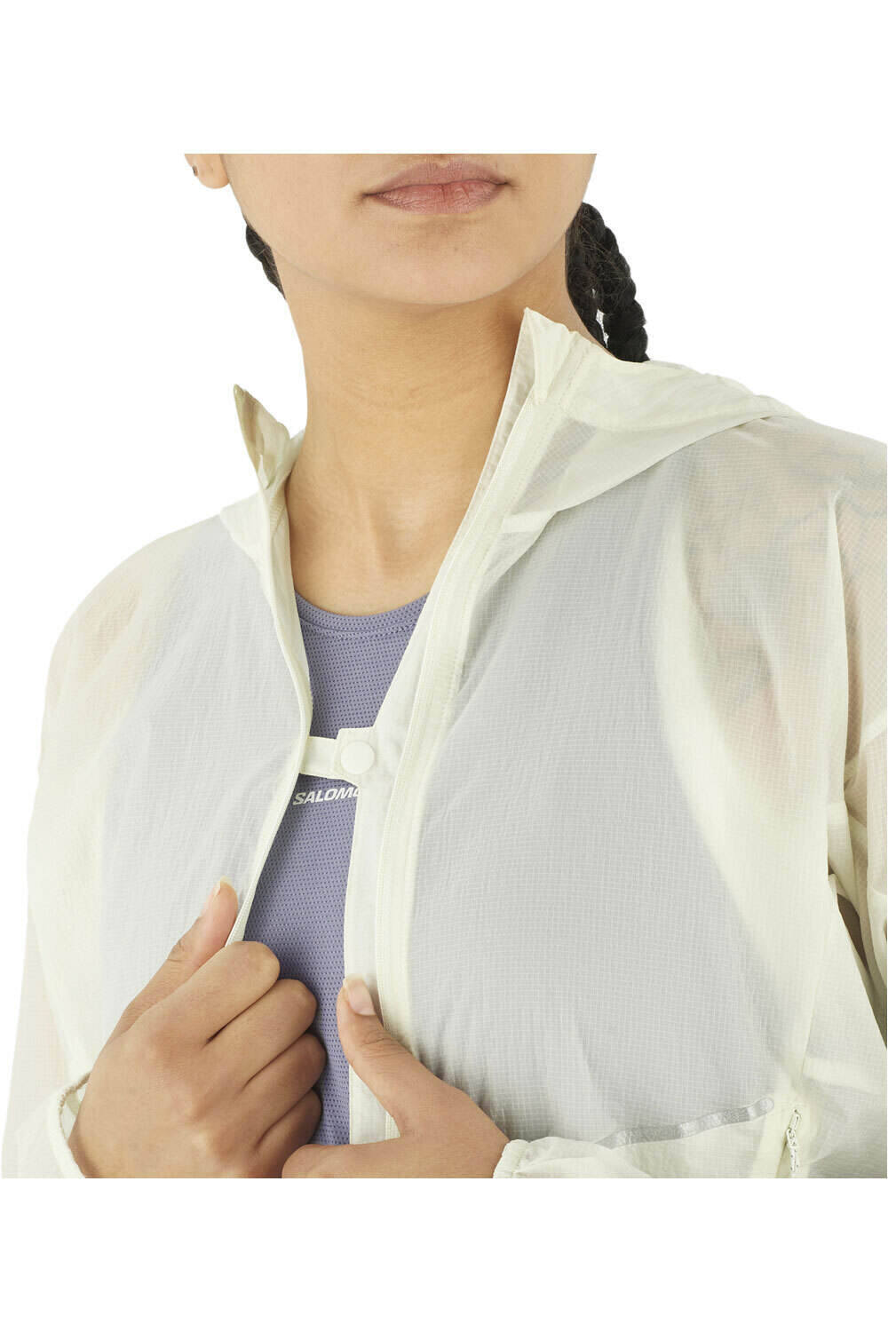 Salomon CHAQUETA RUNNING MUJER SENSE AERO WIND JKT W vista detalle