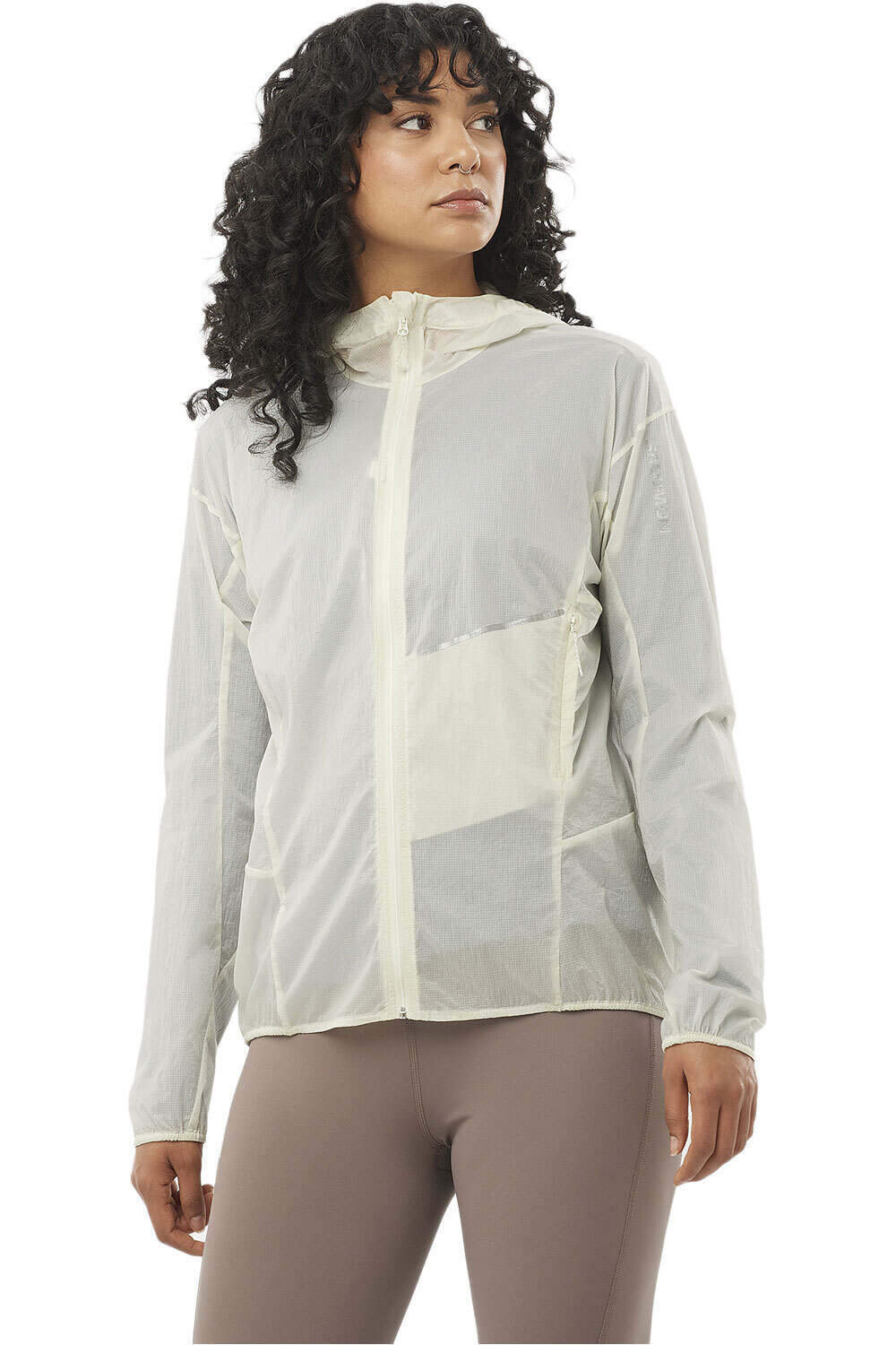 Salomon CHAQUETA RUNNING MUJER SENSE AERO WIND JKT W vista frontal