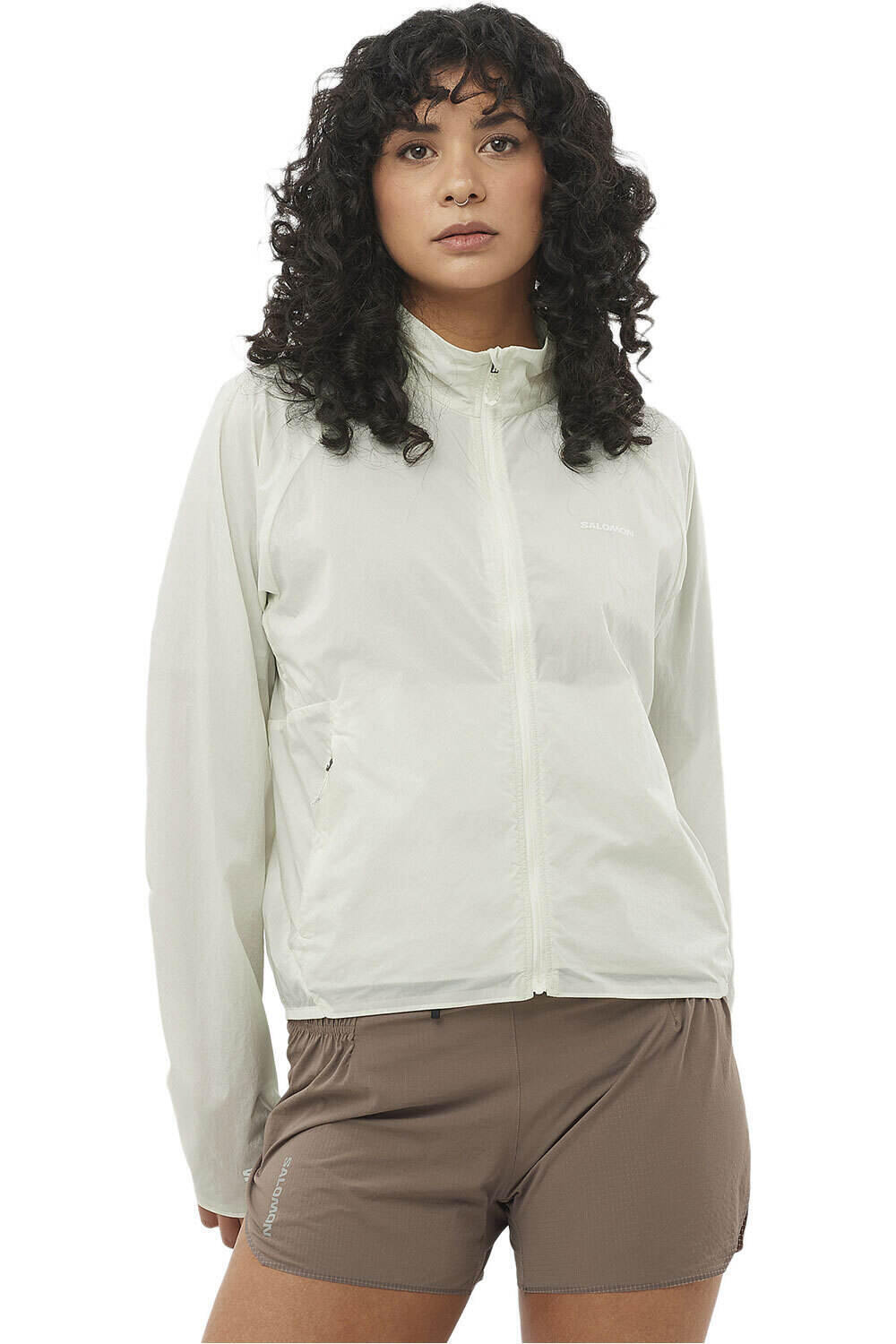 Salomon CHAQUETA RUNNING MUJER SHKout FLY JKT W vista frontal