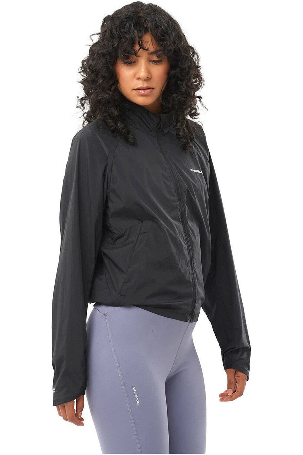 Salomon CHAQUETA RUNNING MUJER SHKout FLY JKT W vista frontal