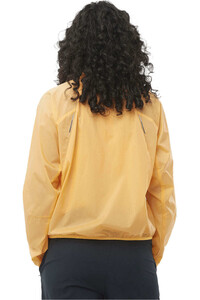 Salomon CHAQUETA RUNNING MUJER SHKout FLY JKT W vista trasera