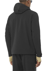 Salomon chaqueta softshell hombre OUTPEAK SOFTSHELL M vista trasera