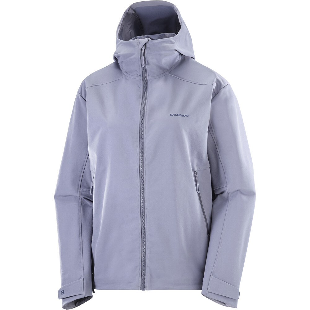Salomon chaqueta softshell mujer OUTPEAK SOFTSHELL W vista detalle