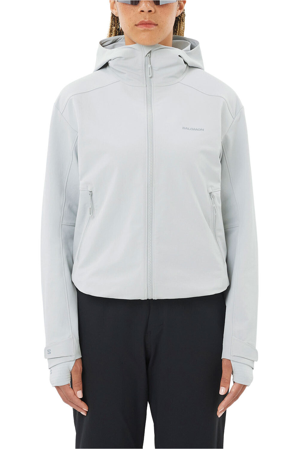 Salomon chaqueta softshell mujer OUTPEAK SOFTSHELL W vista frontal