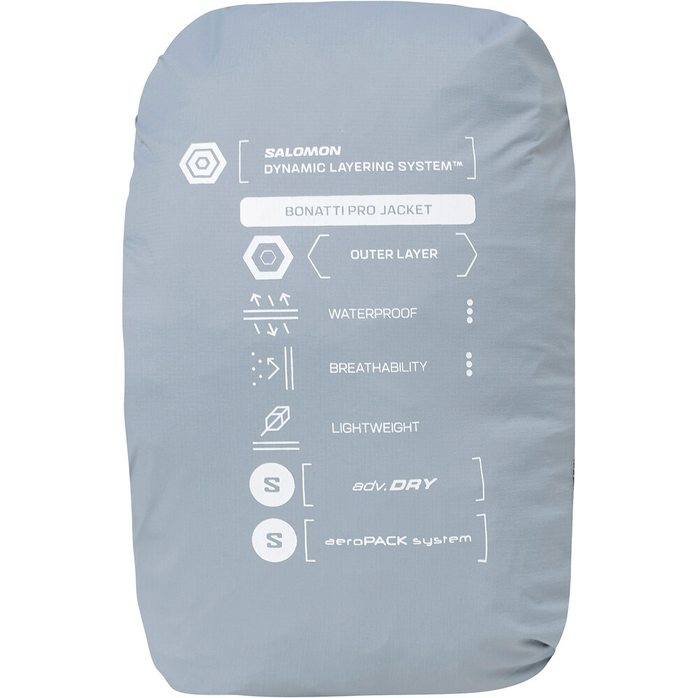 Salomon CHAQUETA TRAIL RUNNING HOMBRE BONATTI PRO JKT M 08